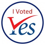 I voted Yes!